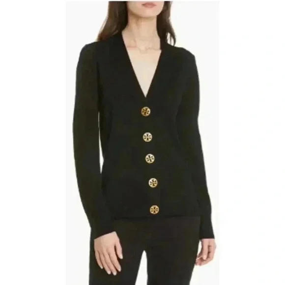 Tory Burch Black Sweater Size XS - Picture 1 of 10
